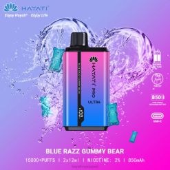 Hayati vape Japan - ブルーラズグミベア Hayati Pro Ultra 使い捨て 15000 パフ 26BF194