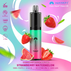 Hayati vape liquid - イチゴスイカ Hayati Twist 使い捨て 26BF86