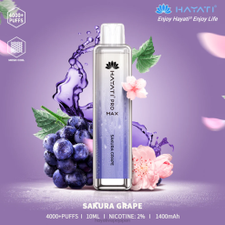 Hayati vapes wholesale - さくらぶどう Hayati Pro Max 使い捨て 26BF119