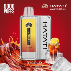 Hayati vapes wholesale - フレッシュコーラ Hayati Infinity 6000ポッドキット 26BF149