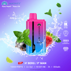Hayati vapes wholesale - h' berg/p' マン Hayati Pro Ultra 使い捨て 15000 パフ 26BF219