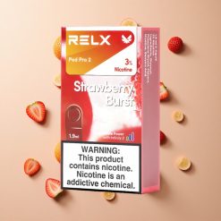 RELX Pod Pro 2 600パフ ストロベリーバースト 3%ニコチン 卸売 日本