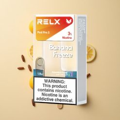 RELX Pod Pro 2 600パフ バナナフリーズ 3%ニコチン 卸売 日本