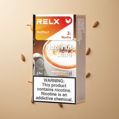 RELX Pod Pro 2 600パフ ヘーゼルナットラテ 電圧調整3モード 卸売 日本