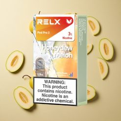 RELX Pod Pro 2 600パフ メロン 1.9ml 3段階電圧調整 卸売 日本